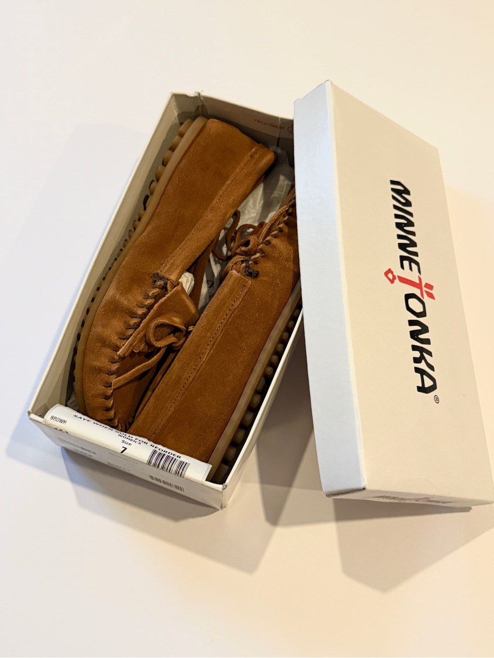 Minnetonka Suede Moccasin Loafers